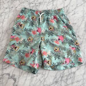 Sponge Bob SquarePants Swim shorts trunks youth teen boys large 10/12